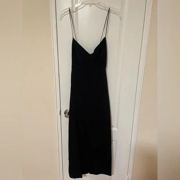 Madewell The Layton Midi Slip Dress Size 10 - Picture 5 of 7